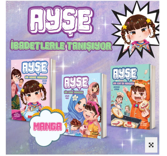 Ayşe İbadetlerini Öğreniyor (3kitap) Set