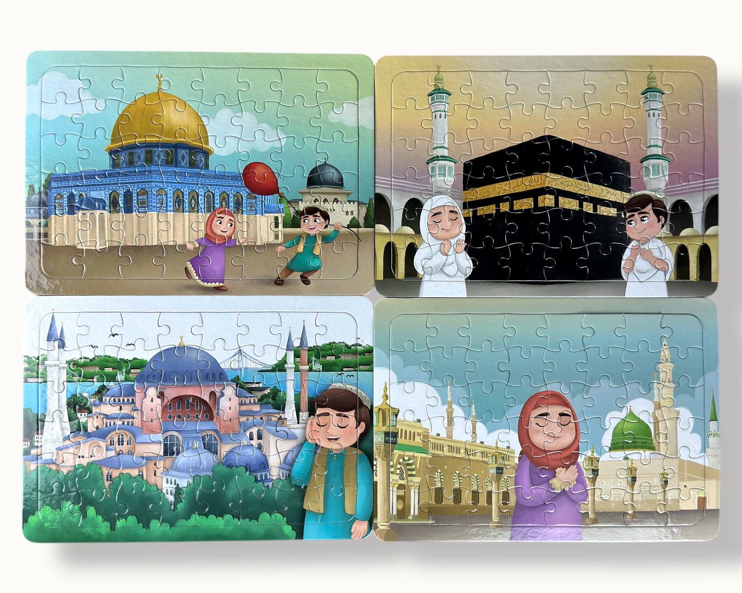 Mescidlerimiz Puzzle 4'lü set