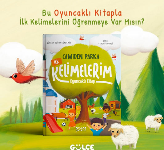 Camiden Parka İlk Kelimelerim - Oyuncaklı Kitap