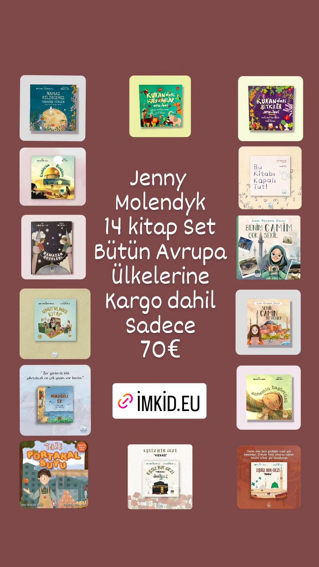 Jenny Molendyk 14 Kitap Set