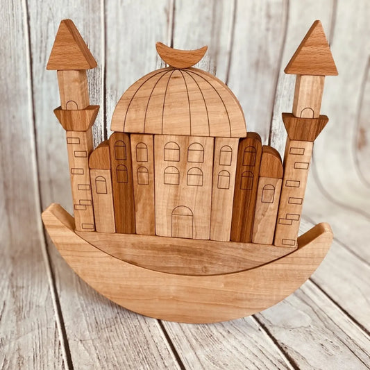 Ahşap Cami Denge Blokları