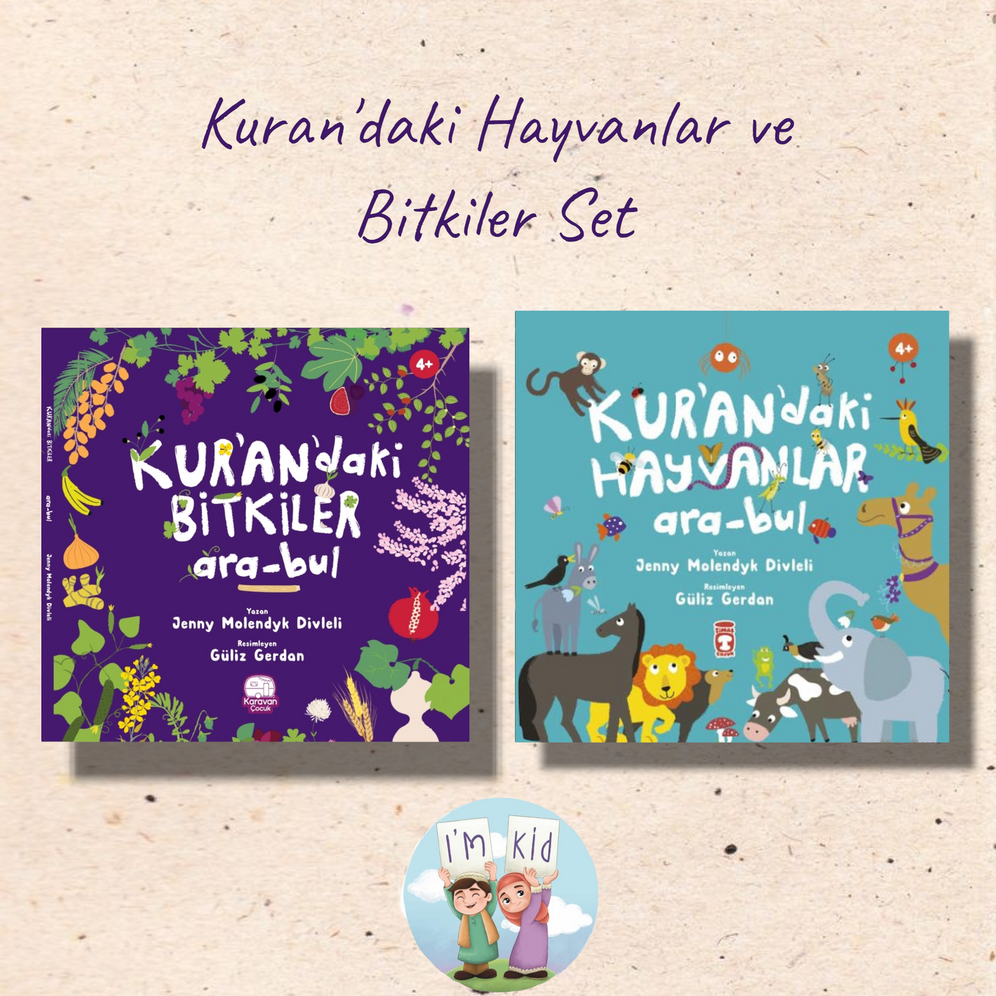 Kuran'daki Hayvanlar ve Bitkiler 2 Kitap Set